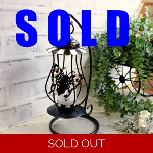 Checked Candle Holder Whimsy Decor