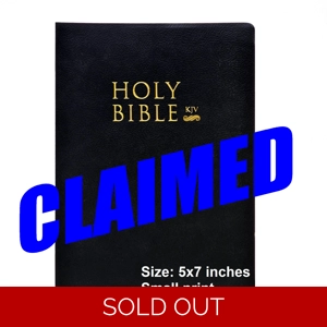 Free Bible King James Black Small Print