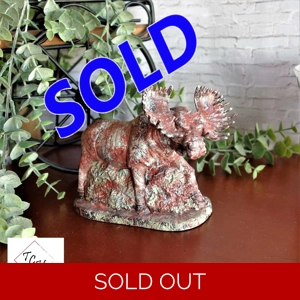 Rustic Stone Look Bull Moose Figure