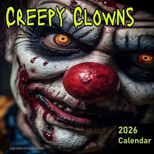 Creepy Clowns Calendar 2026