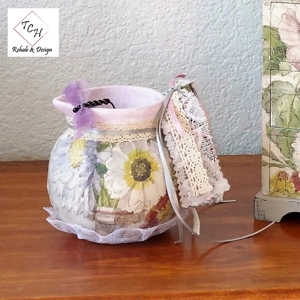 Dragonfly Pottery Pitcher