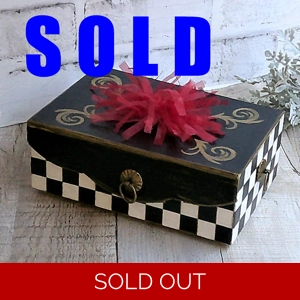 Whimsical Checks Decorative Box Buffalo Check Decor