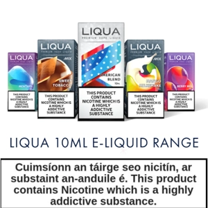 Liqua 10ml E-Liquids (Various Flavours)