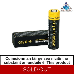 Single Aspire 18650 Battery 2600mah x 1
