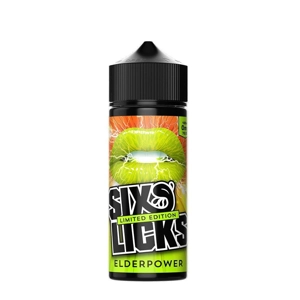 Six Licks Elderpower 120ml