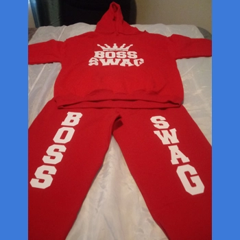 Boss swag hoodie & sweatpant..