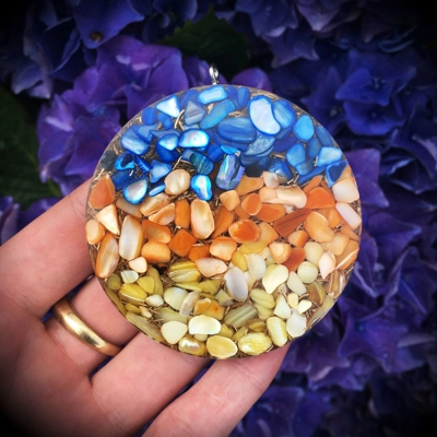Sea Shell Orgonite