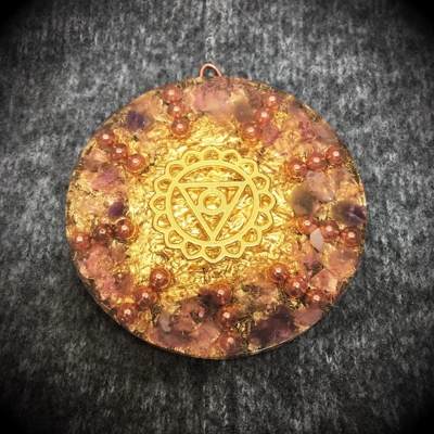 Amethyst Orgonite