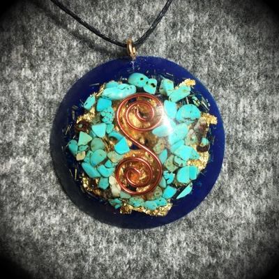 Turquoise Orgonite..