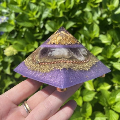 1 Amethyst Orgonite