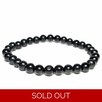 Shungite 6mm bead ..