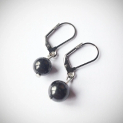 Shungite earrings