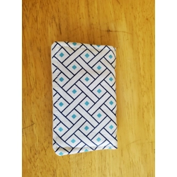 Blue Polka Dot Card Case
