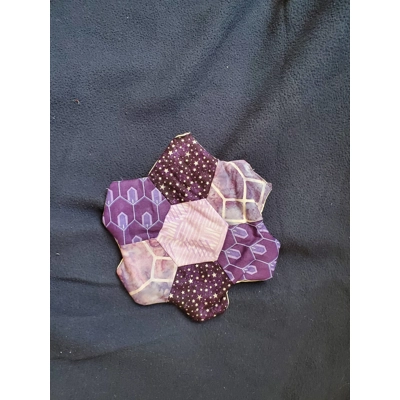 Purple Flower Mat