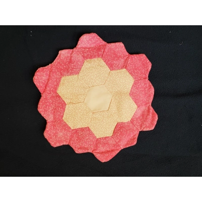 Pink Flower Mat
