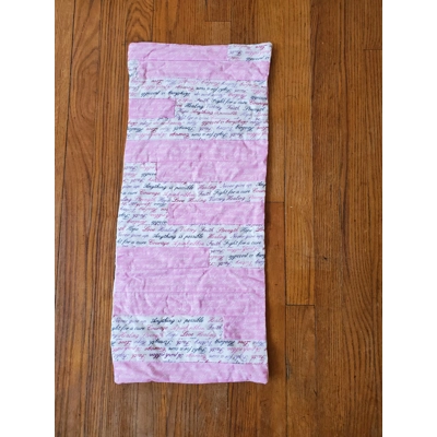 Breast Cancer Awareness Table Runner