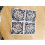 4 small pebble mug rugs