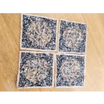4 small pebble mug rugs
