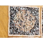 4 small pebble mug rugs