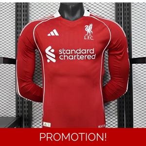 Liverpool home adults player long sleeve Liverpool home adults player long sleeve