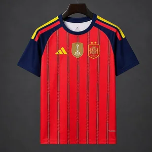 Spain 2 stars World Cup jersey adults