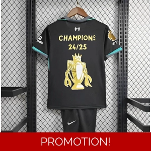 Liverpool Champions Edition away kids
