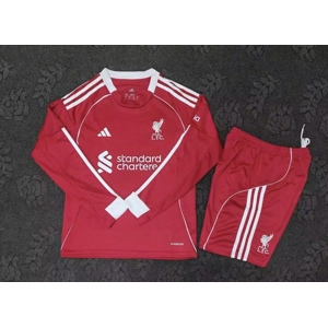 Liverpool home long sleeve kids