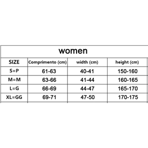 Women’s size guide