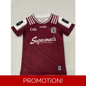 2025 Galway home GAA kids maroon