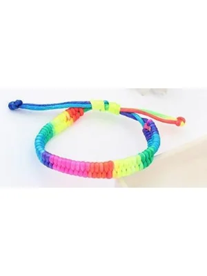 LGBTQ Rainbow Bracelet ..