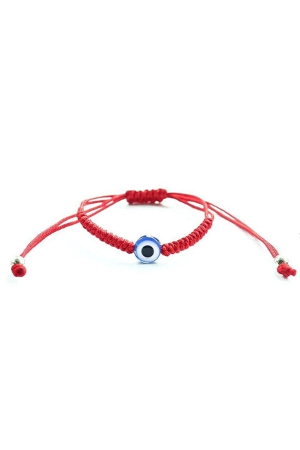 Evil Eye Red String Kabbalah Bracelet Nazar Mati Bead Good Luck - SMll PUPIL