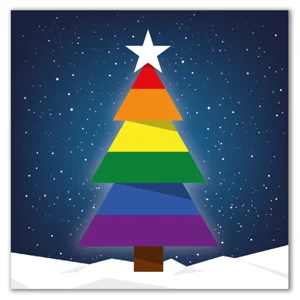 Rainbow Tree (x5)