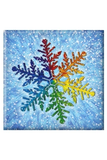 Rainbow Snowflake ..