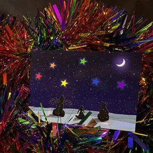 Winter Stars (x5)