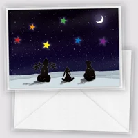 Winter Stars (x5)