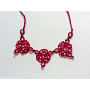 Red Burgundy Necklace