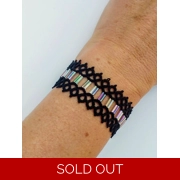 Tatted Cyber Punk Bracelet