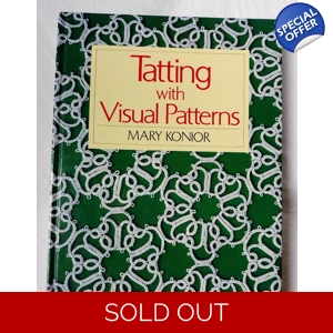 Mary Konior Tatting With Visual Patterns Hardcover Pre-Own..