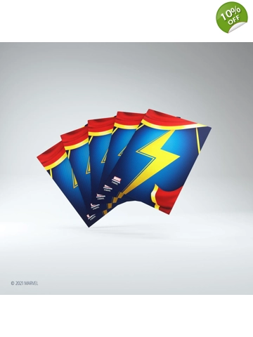 Gamegenic Marvel Champions Art Sleeves- Ms Marvel (50 ct.)