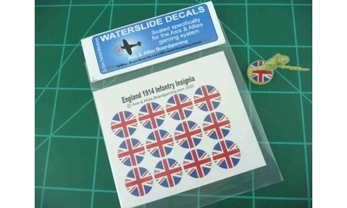 England 1914 Infantry Base Decals