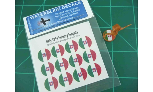 Italy 1914 Infantry Base Decals