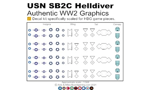 Decal Kit - SB2C Helldiver