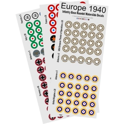 Europe 1940 Roundel Set