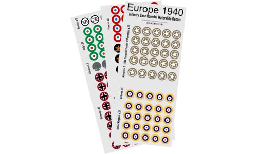 Europe 1940 Roundel Set