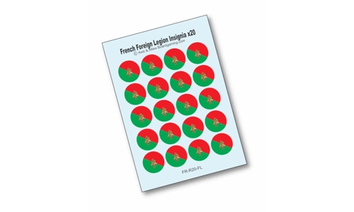 French Foreign Legion Infantry Base Roundel