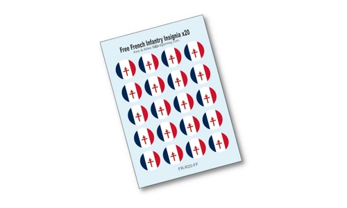 Free French Infantry Base Roundel