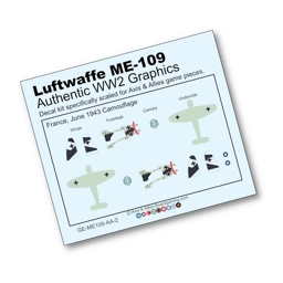 Decal Kit - ME-109 Late War