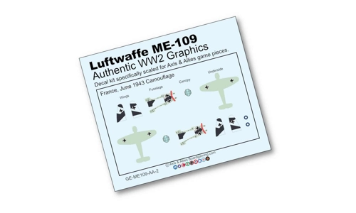 Decal Kit - ME-109 Late War