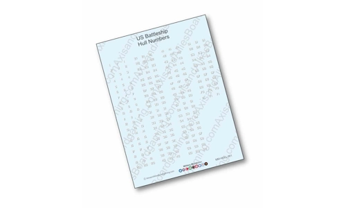 US Battleship Hull Numbers