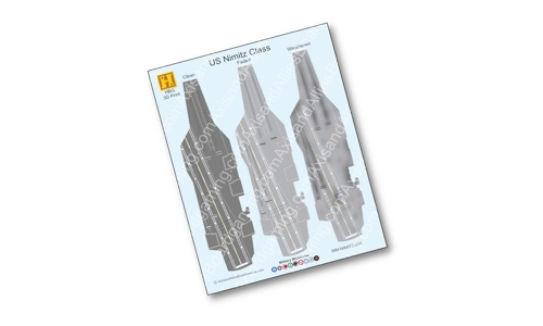 Nimitz Class Carrier Flight Deck